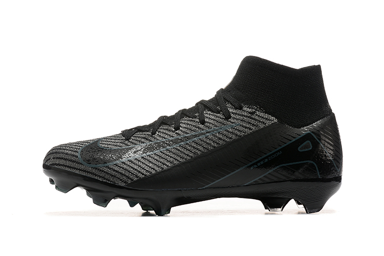 Assassins 16th Generation High Top Built-in Bonded Pack Set Full Air Cushion Waterproof Knitted FG Football Shoes