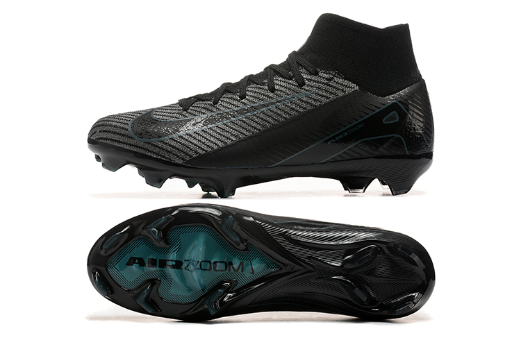 Assassins 16th Generation High Top Built-in Bonded Pack Set Full Air Cushion Waterproof Knitted FG Football Shoes