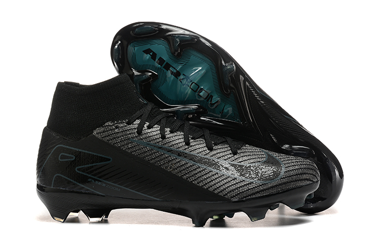 Assassins 16th Generation High Top Built-in Bonded Pack Set Full Air Cushion Waterproof Knitted FG Football Shoes