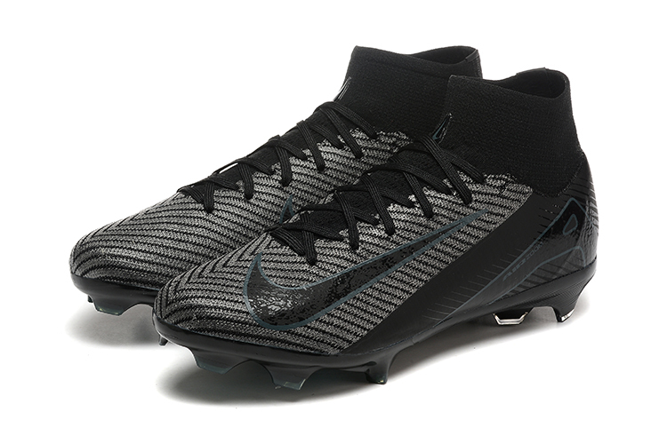 Assassins 16th Generation High Top Built-in Bonded Pack Set Full Air Cushion Waterproof Knitted FG Football Shoes