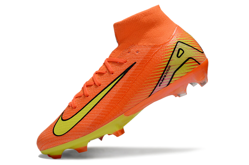 Assassins 16th Generation High Top Built-in Bonded Pack Set Full Air Cushion Waterproof Knitted FG Football Shoes