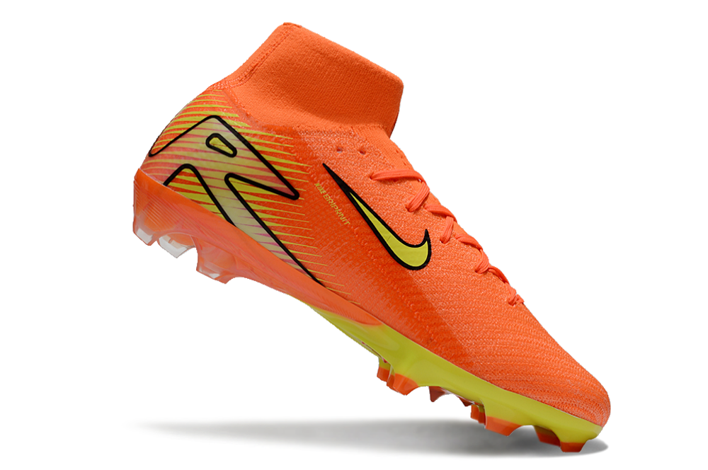 Assassins 16th Generation High Top Built-in Bonded Pack Set Full Air Cushion Waterproof Knitted FG Football Shoes