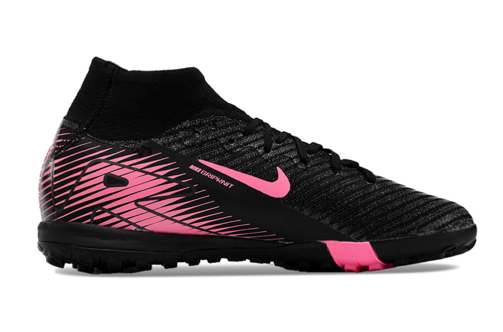 High Top MD Sole Shredded Spikes Football Shoes