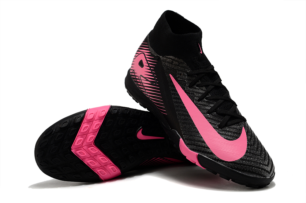 High Top MD Sole Shredded Spikes Football Shoes