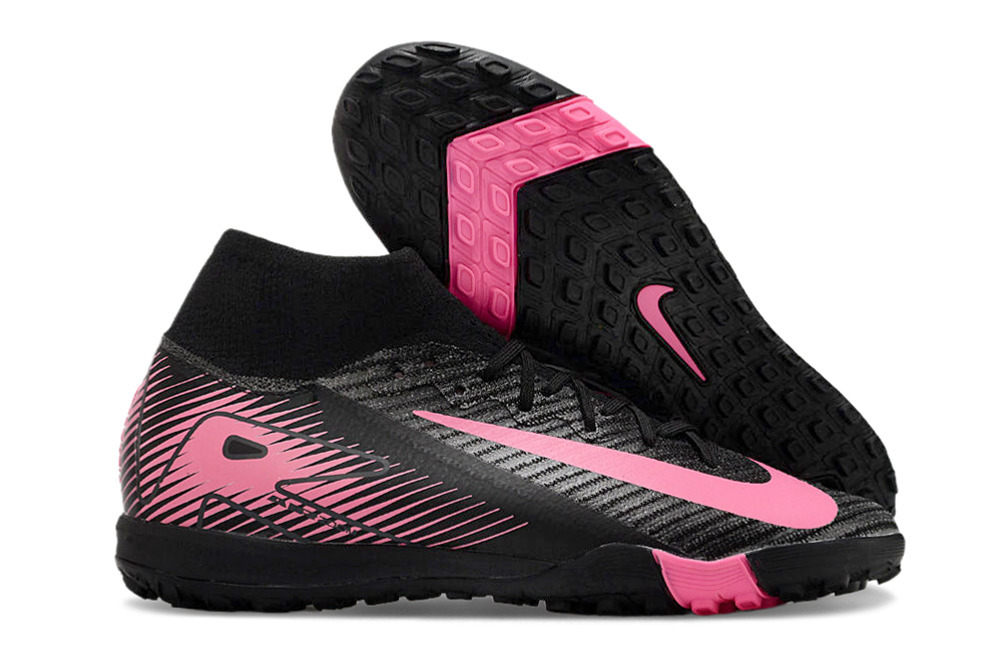 High Top MD Sole Shredded Spikes Football Shoes