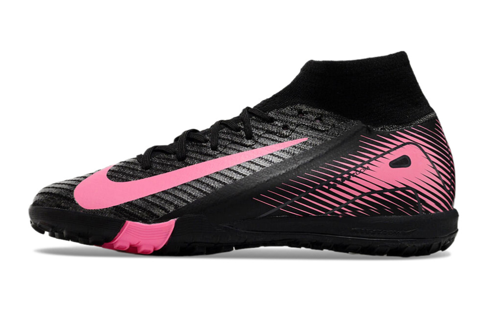High Top MD Sole Shredded Spikes Football Shoes