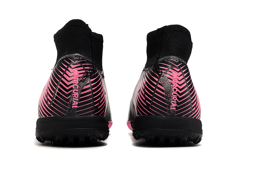 High Top MD Sole Shredded Spikes Football Shoes