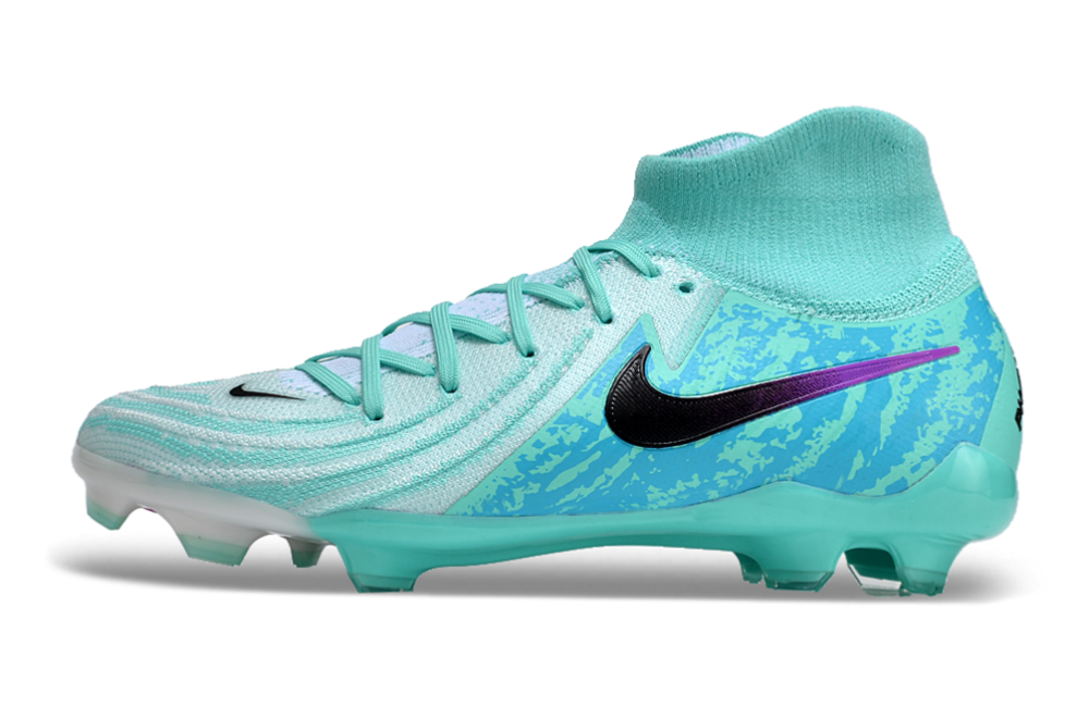 High-top waterproof full knit moon brake original sole FG football Shoes