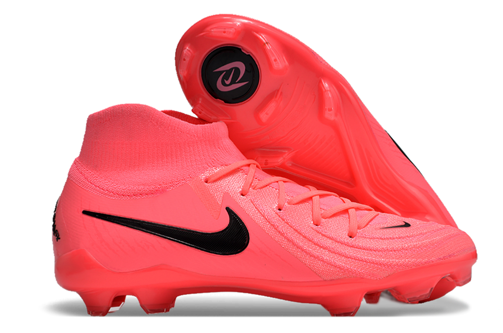 High-top waterproof full knit moon brake original sole FG football Shoes