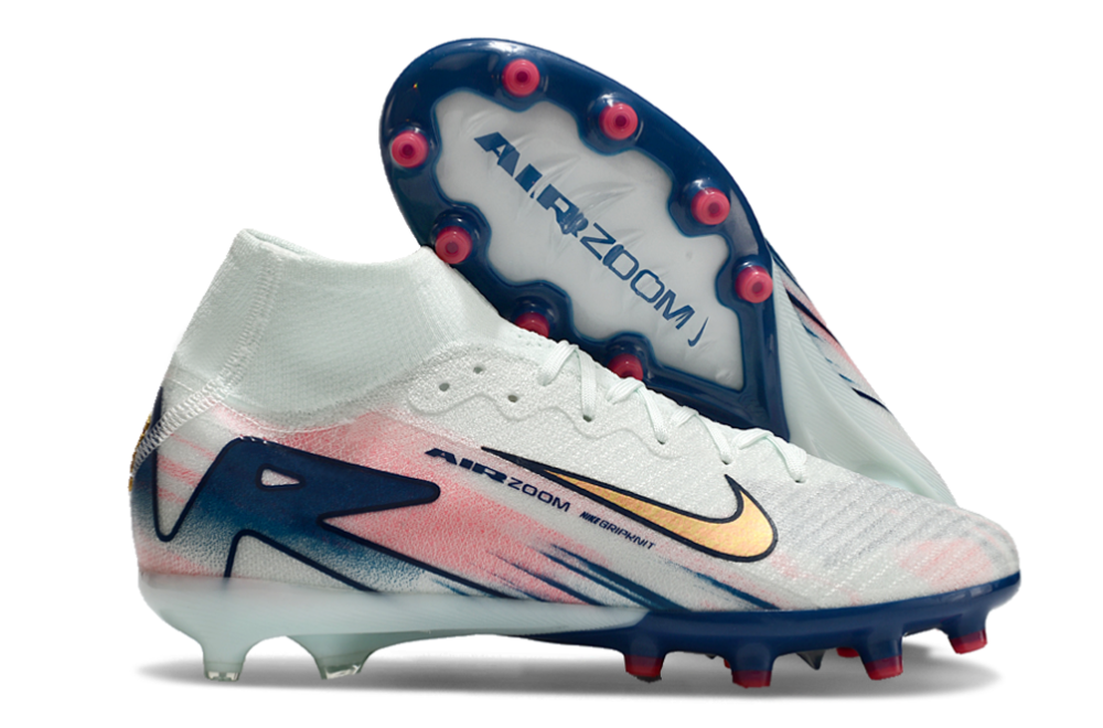 High Top AG Spikes Football Shoes