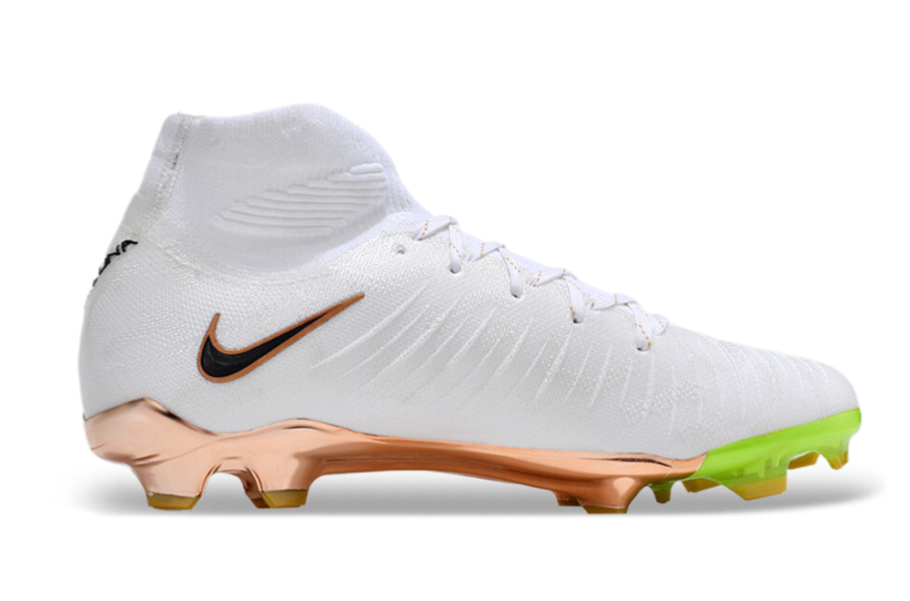Plated Sole High Top Waterproof Full Knit Moonraker FG Football Shoes