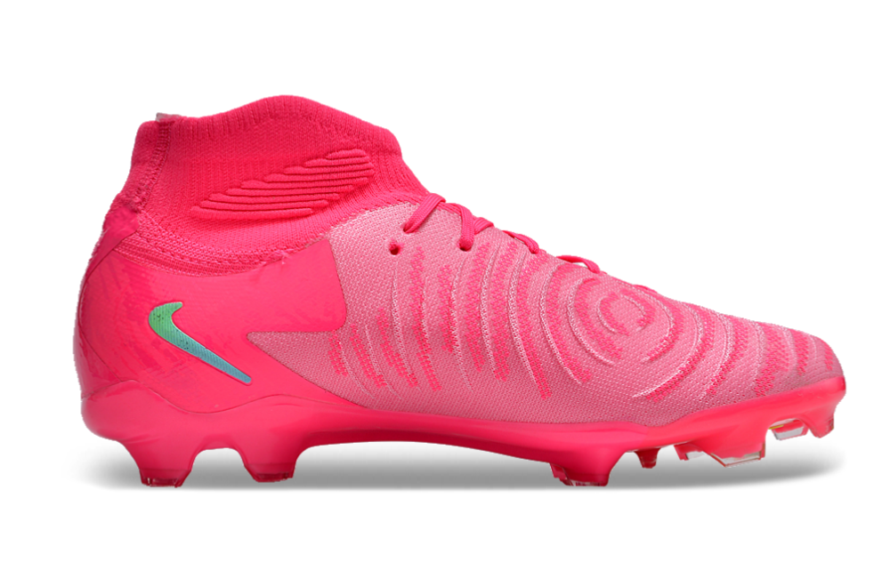 High-top waterproof full knit moon brake original sole FG football Shoes