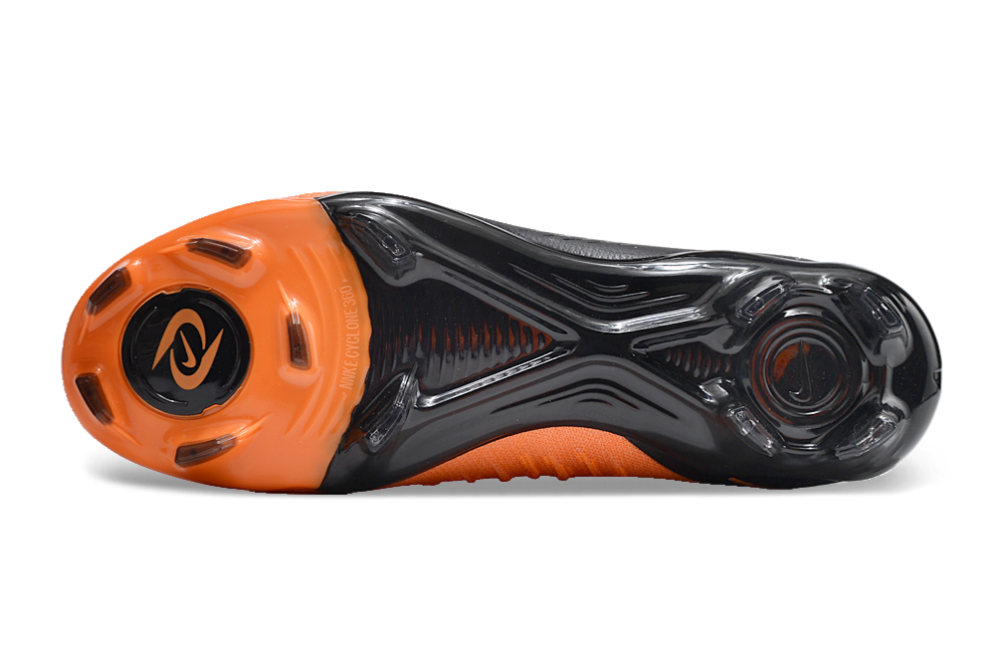 High-top waterproof full knit moon brake original sole FG football Shoes