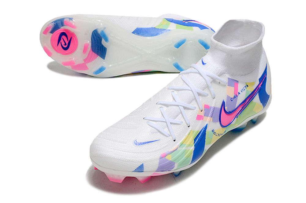 High Top Waterproof Full Knit Moonraker FG Football Shoes