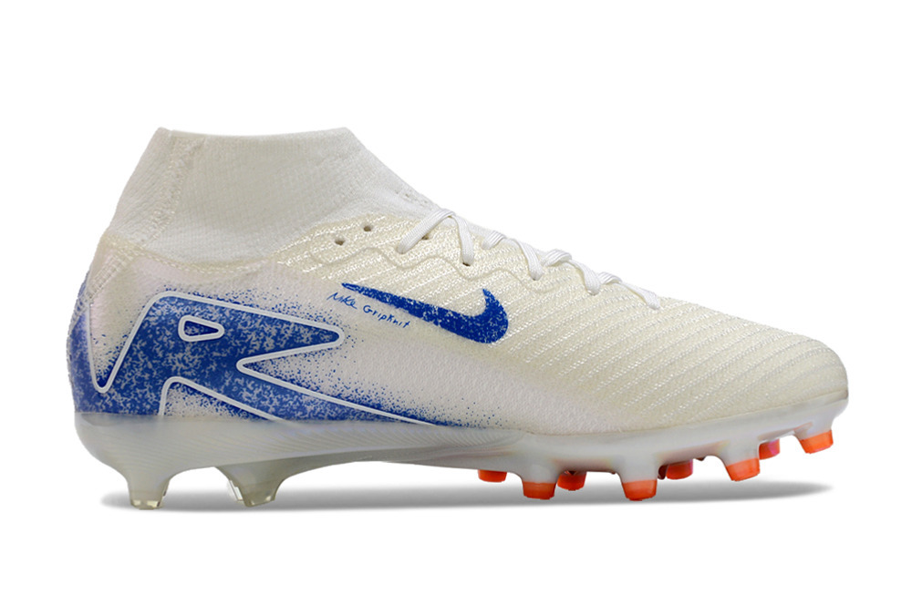 Assassins 16th Generation High Top Built-in Bonded Pack Set Full Air Cushion Waterproof Knitted FG Football Shoes