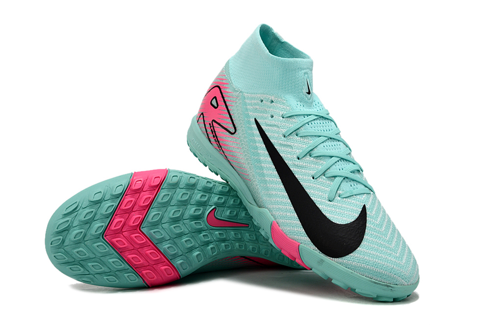 High Top MD Sole Shredded Spikes Football Shoes