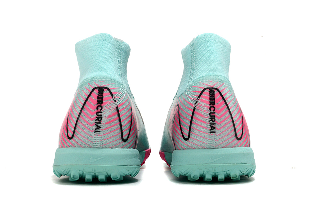 High Top MD Sole Shredded Spikes Football Shoes