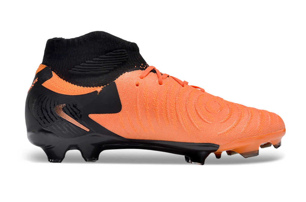 High-top waterproof full knit moon brake original sole FG football Shoes