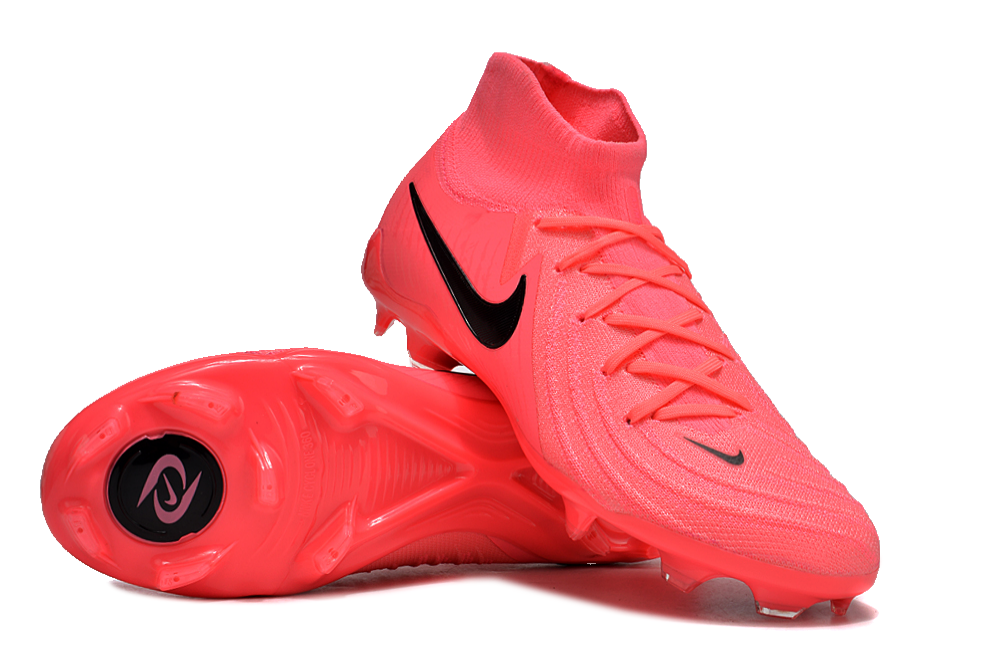 High-top waterproof full knit moon brake original sole FG football Shoes