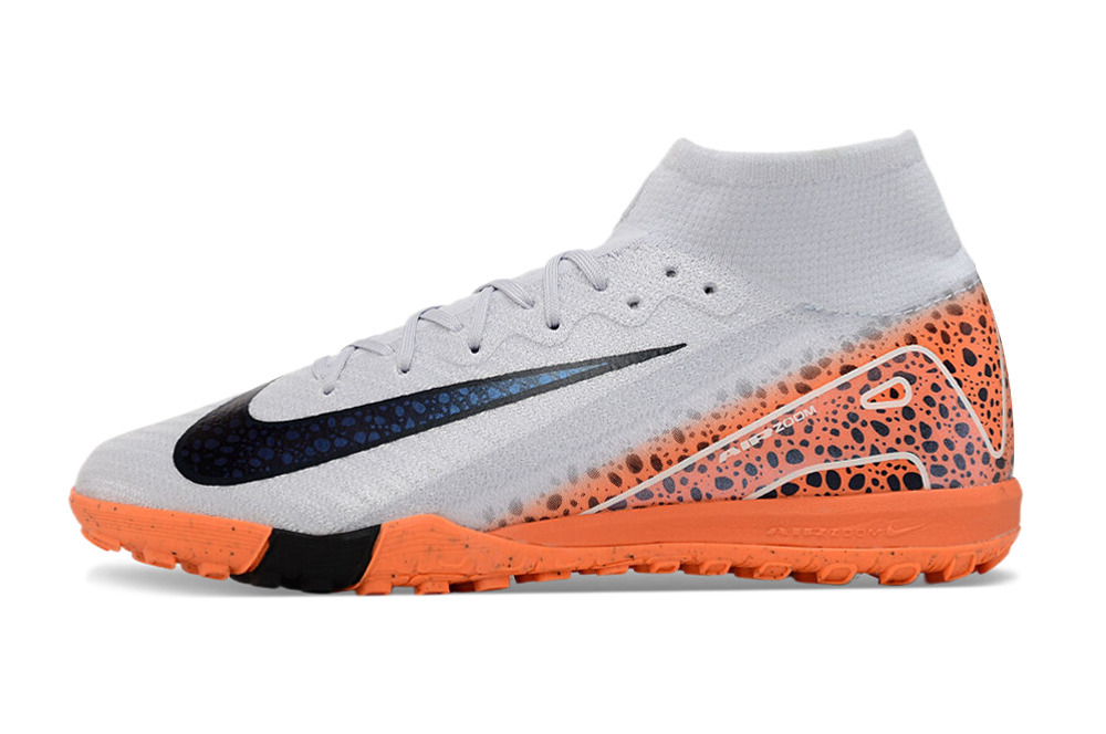 High Top MD Sole Shredded Spikes Football Shoes