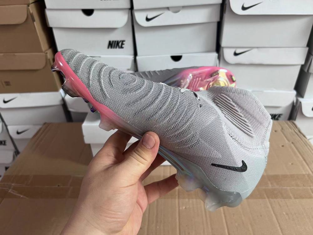 High Top Waterproof Full Knit Moonraker FG Football Shoes