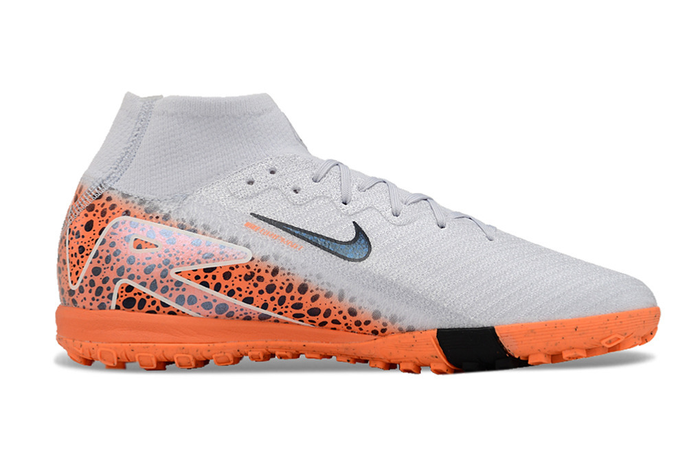 High Top MD Sole Shredded Spikes Football Shoes