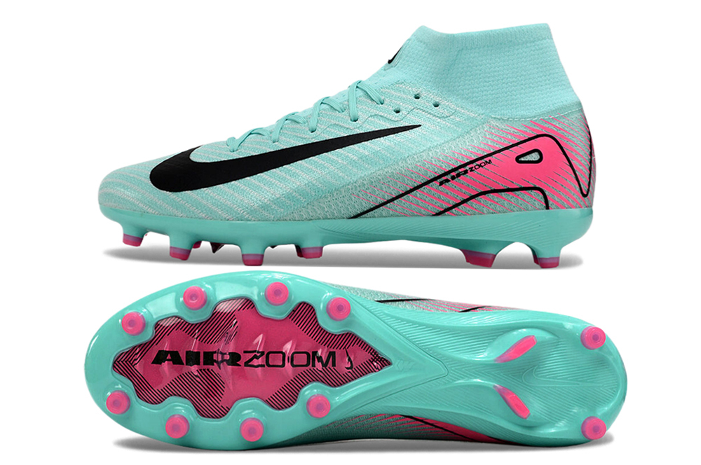 Assassins 16th Generation High Top AG Spikes Football Shoes