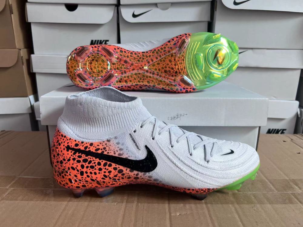 High Top Waterproof Full Knit Moonraker FG Football Shoes