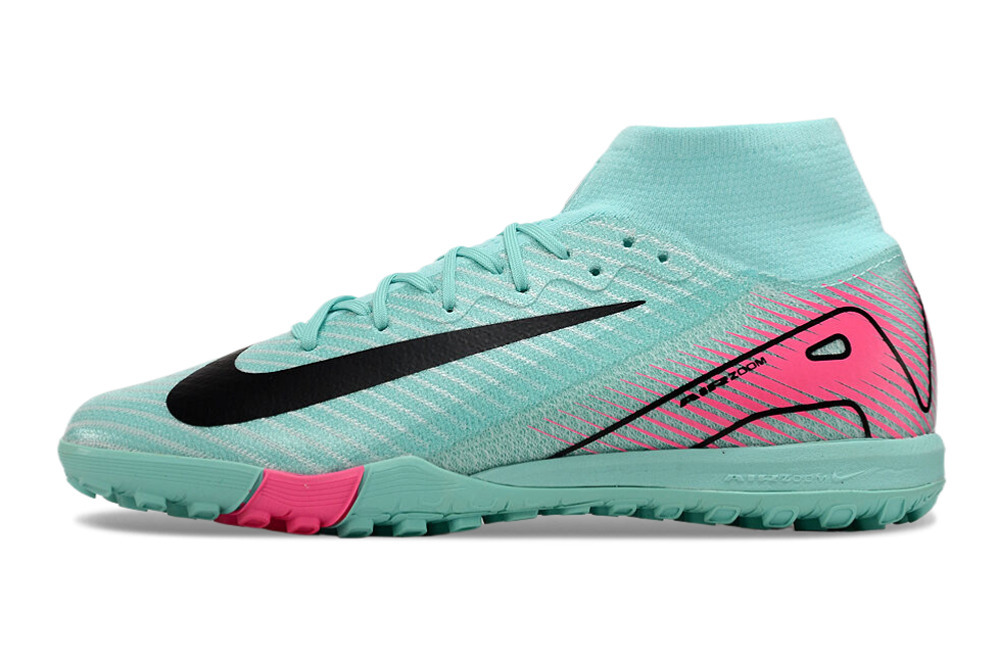 High Top MD Sole Shredded Spikes Football Shoes