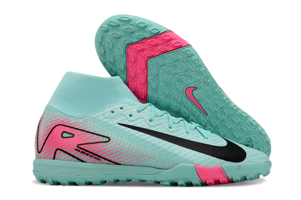 High Top MD Sole Shredded Spikes Football Shoes