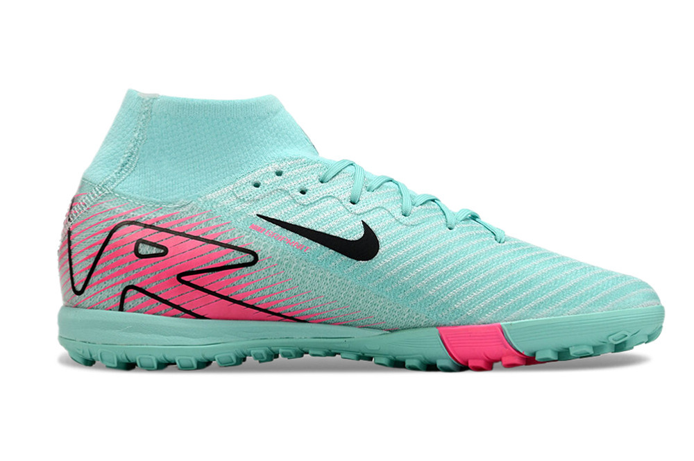 High Top MD Sole Shredded Spikes Football Shoes
