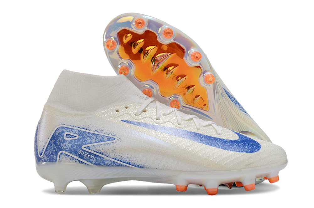 Assassins 16th Generation High Top Built-in Bonded Pack Set Full Air Cushion Waterproof Knitted FG Football Shoes