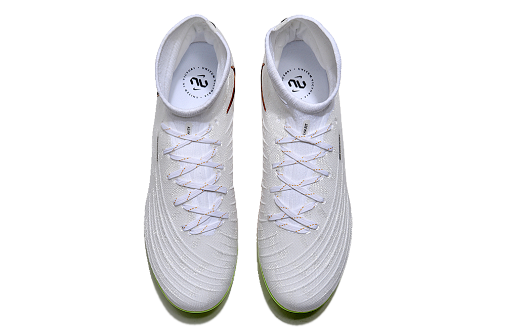 Plated Sole High Top Waterproof Full Knit Moonraker FG Football Shoes