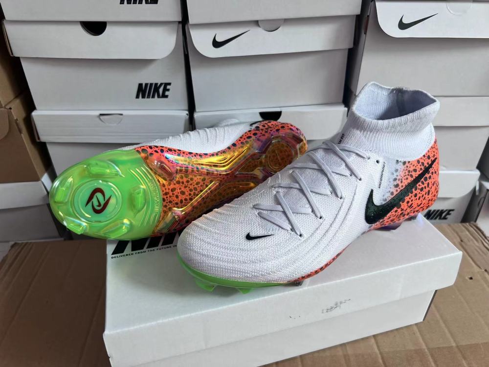 High Top Waterproof Full Knit Moonraker FG Football Shoes