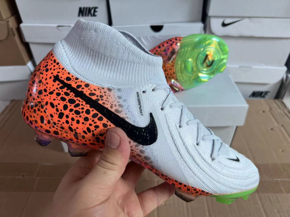 High Top Waterproof Full Knit Moonraker FG Football Shoes
