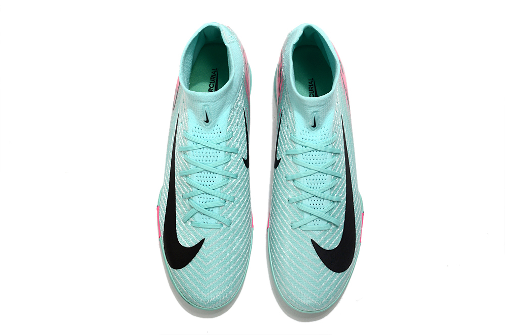 High Top MD Sole Shredded Spikes Football Shoes