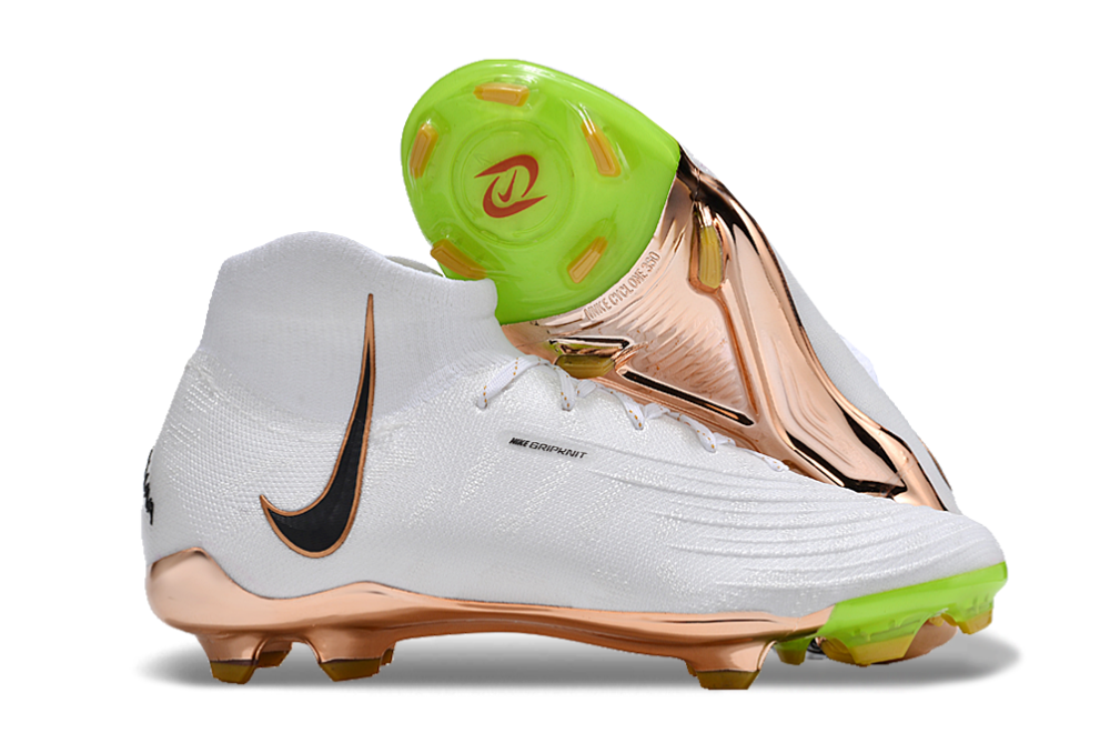 Plated Sole High Top Waterproof Full Knit Moonraker FG Football Shoes