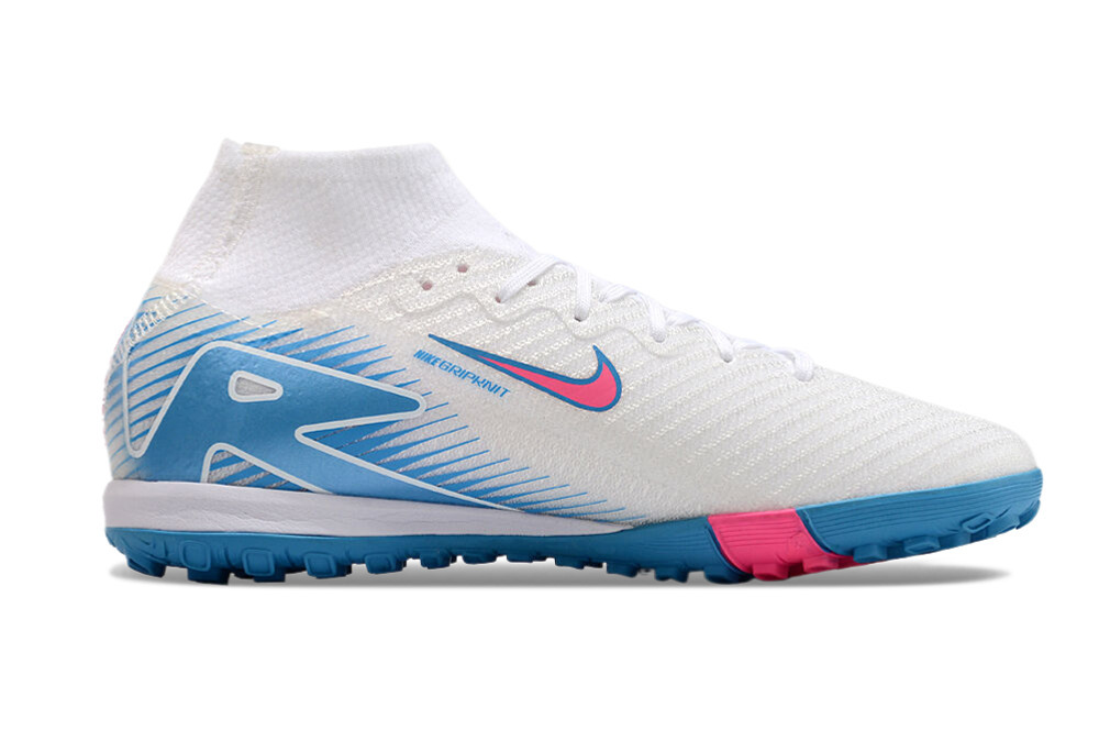 High Top MD Sole Shredded Spikes Football Shoes
