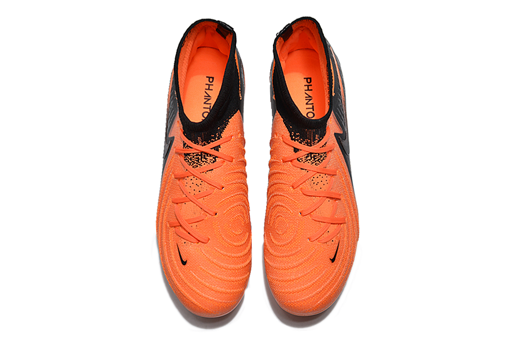 High-top waterproof full knit moon brake original sole FG football Shoes
