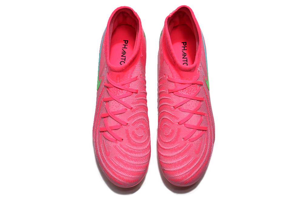 High-top waterproof full knit moon brake original sole FG football Shoes