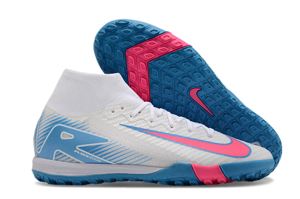 High Top MD Sole Shredded Spikes Football Shoes