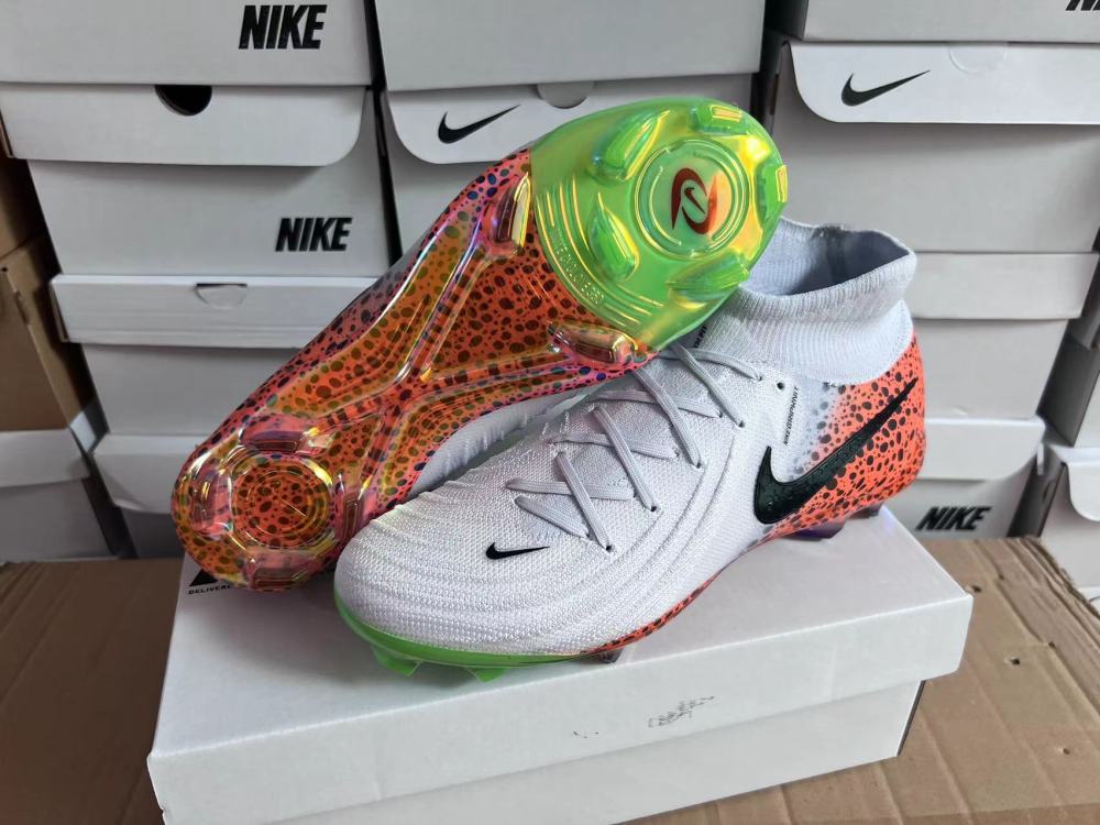 High Top Waterproof Full Knit Moonraker FG Football Shoes