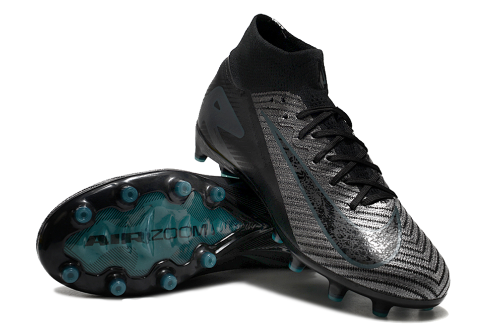 High Top AG Spikes Football Shoes
