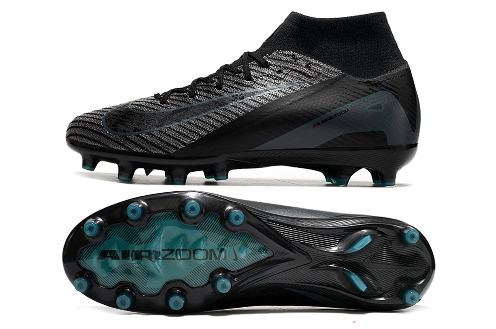 High Top AG Spikes Football Shoes