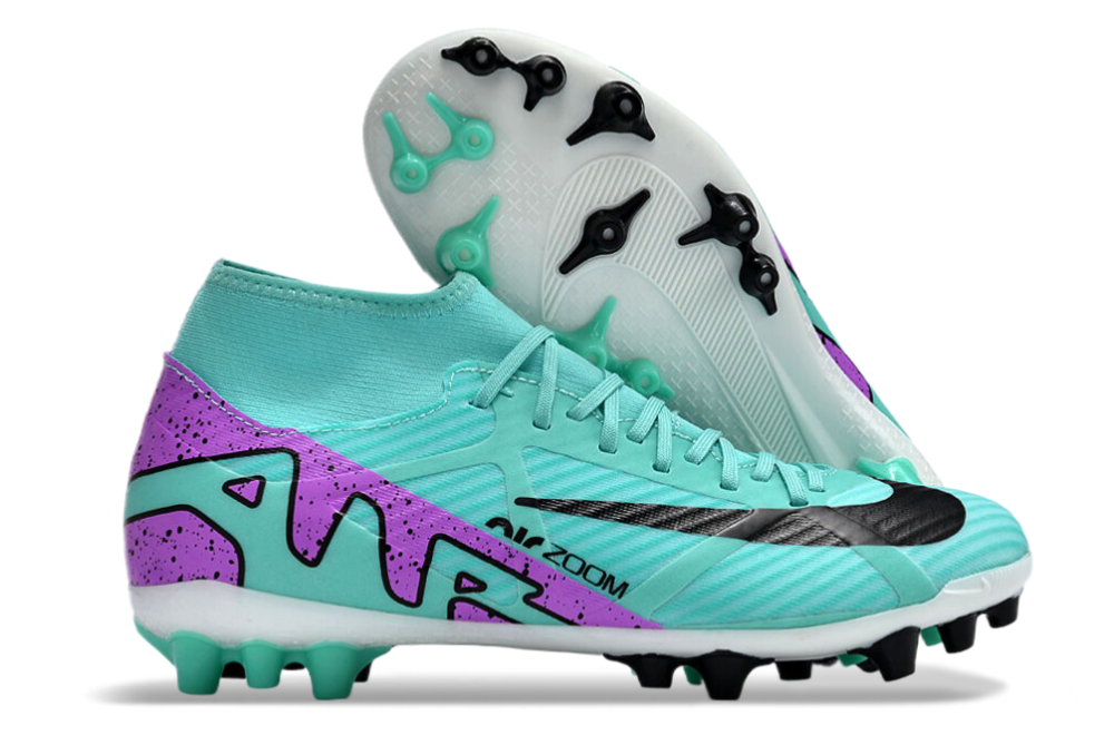 High Top Assassin XV Sockliner Waterproof AG Football Shoes