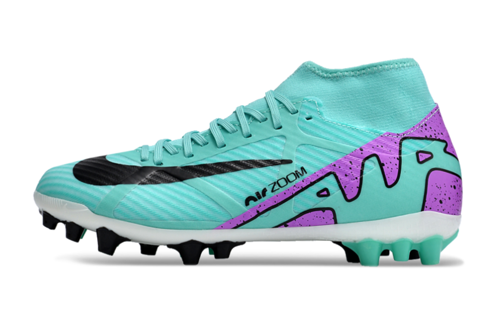 High Top Assassin XV Sockliner Waterproof AG Football Shoes