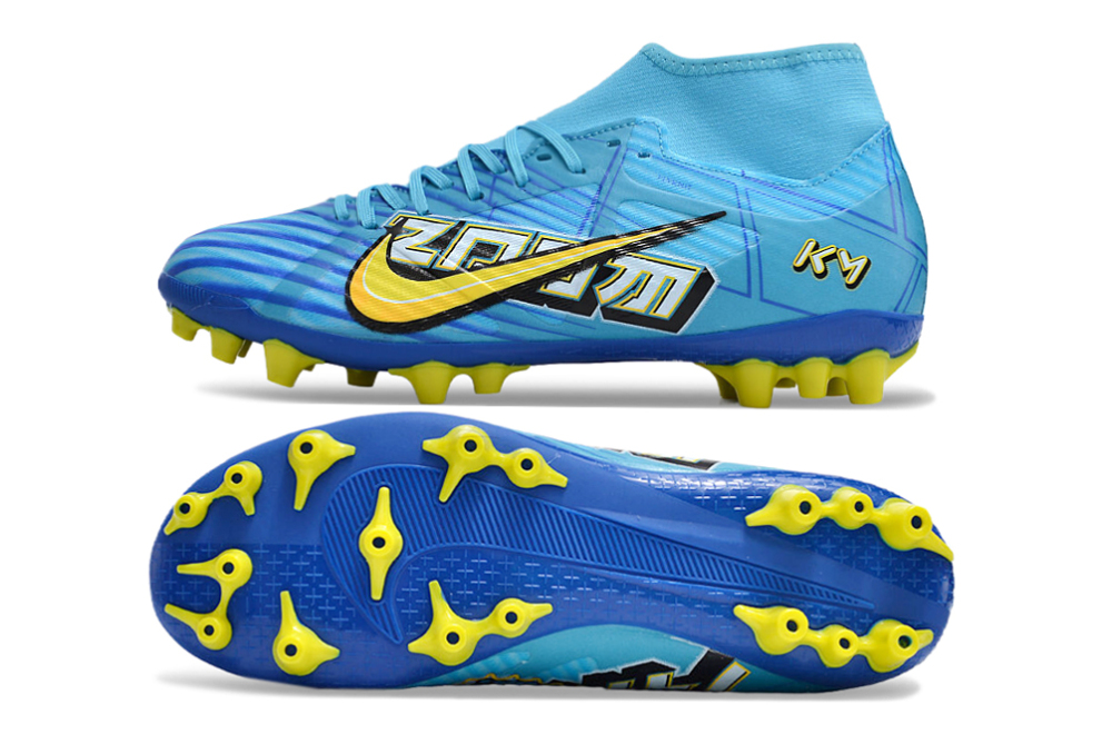 High Top Assassin XV Sockliner Waterproof AG Football Shoes