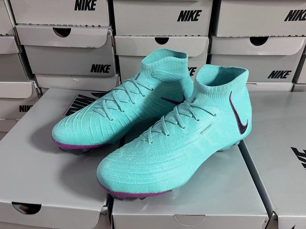 High Top Waterproof Full Knit Women's World Cup Monthly FG Football Shoes