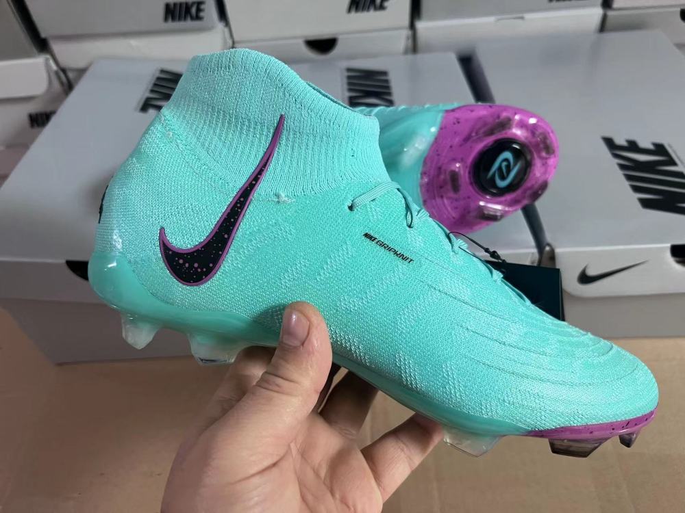 High Top Waterproof Full Knit Women's World Cup Monthly FG Football Shoes