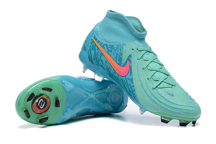High Top Waterproof Full Knit Moonraker FG Football Shoes